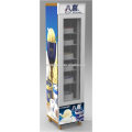 - 18 Celsuis degree Glass door freezer for ice cream